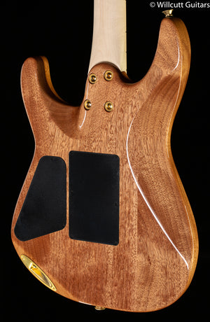 Charvel Pro-Mod DK24 HH FR M Mahogany with Quilt Maple Dark Amber (745)