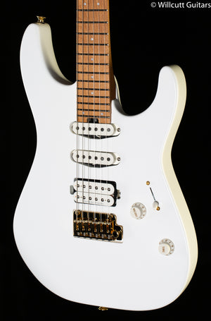 Charvel Pro-Mod DK24 HSS 2PT CM Caramelized Maple Fingerboard Snow White (299)