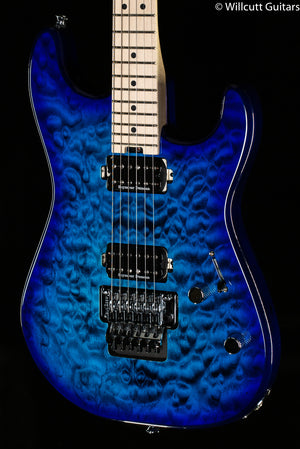 Charvel Pro-Mod San Dimas Style 1 HH FR M QM, Maple Fingerboard, Chlorine Burst (458)