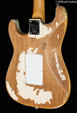 Charvel Henrik Danhage Limited Edition Signature Pro-Mod So-Cal Style 1 HS FR M, Maple Fingerboard, White Relic (603)