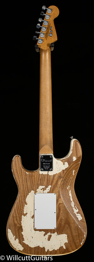 Charvel Henrik Danhage Limited Edition Signature Pro-Mod So-Cal Style 1 HS FR M, Maple Fingerboard, White Relic (742)