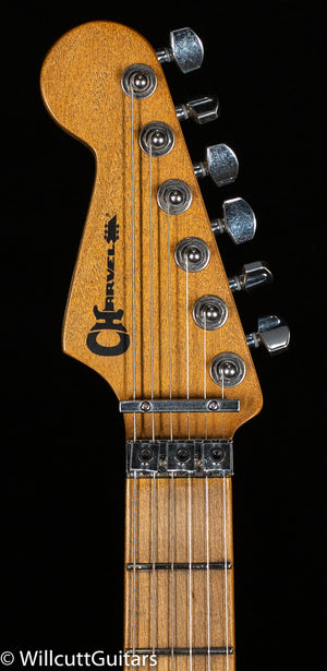 Charvel Henrik Danhage Limited Edition Signature Pro-Mod So-Cal Style 1 HS FR M, Maple Fingerboard, White Relic (742)