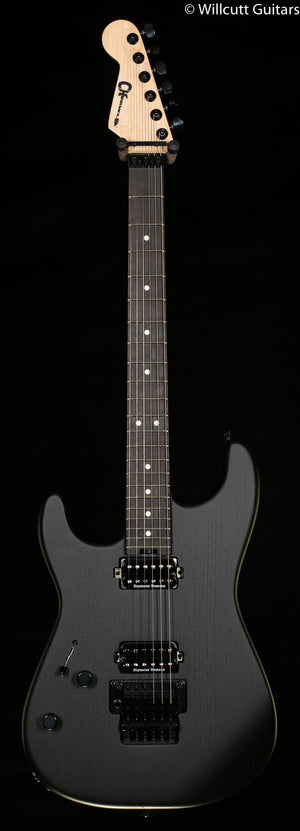 Charvel Pro-Mod San Dimas Style 1 HH FR E Sassafras LH Ebony Fingerboard Satin Black (827)