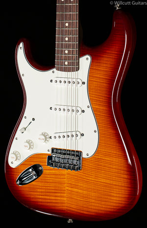 Fender Standard Stratocaster Plus Top, Tobacco Sunburst Lefty