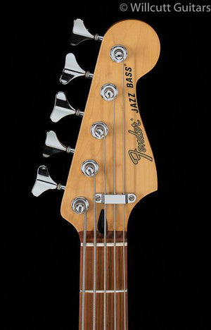 Fender Deluxe Active Jazz Bass V Olympic White Pau Ferro (485)