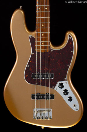 Fender Vintera '60s Jazz Bass Firemist Gold Bass Guitar (263)