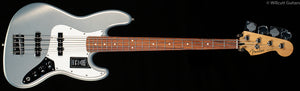 Fender Player Jazz Bass Silver Bass Guitar