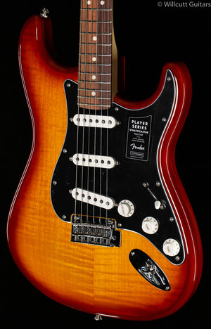 Fender Player Stratocaster® Plus Top, Pau Ferro Fingerboard, Tobacco Sunburst (697)