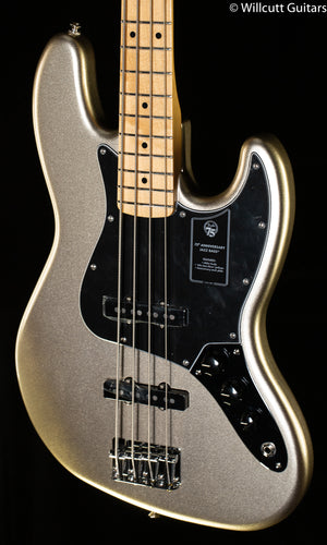 Fender 75th Anniversary Jazz Bass Maple Fingerboard Diamond Anniversary Bass Guitar