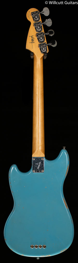 Fender JMJ Road Worn Mustang Bass Daphne Blue