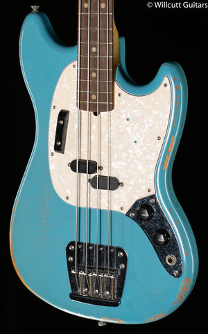 Fender JMJ Road Worn Mustang Bass Daphne Blue