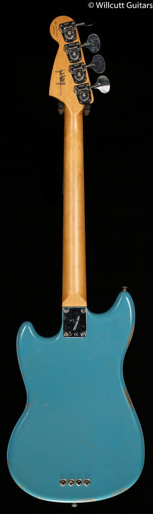 Fender JMJ Road Worn Mustang Bass Daphne Blue