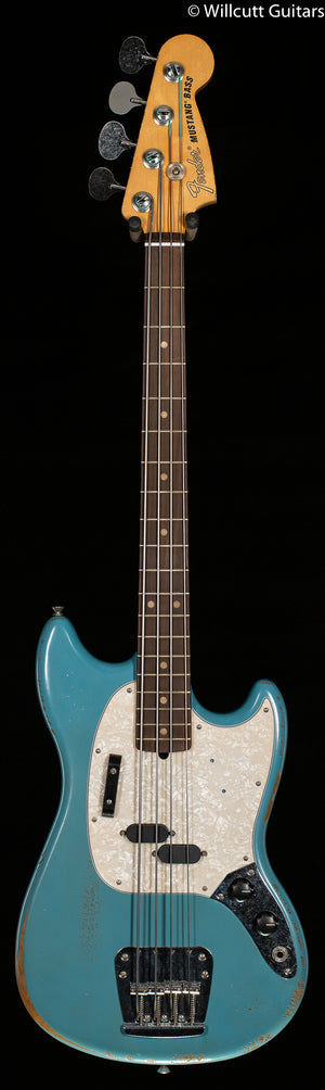 Fender JMJ Road Worn Mustang Bass Daphne Blue