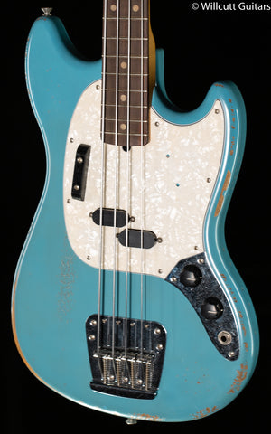 Fender JMJ Road Worn Mustang Bass Daphne Blue