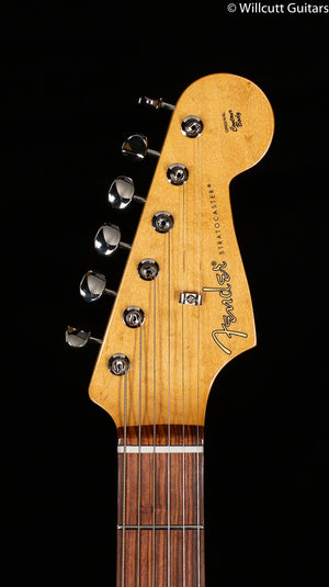 Fender Noventa Stratocaster Pau Ferro Fingerboard Crimson Red Transparent DEMO