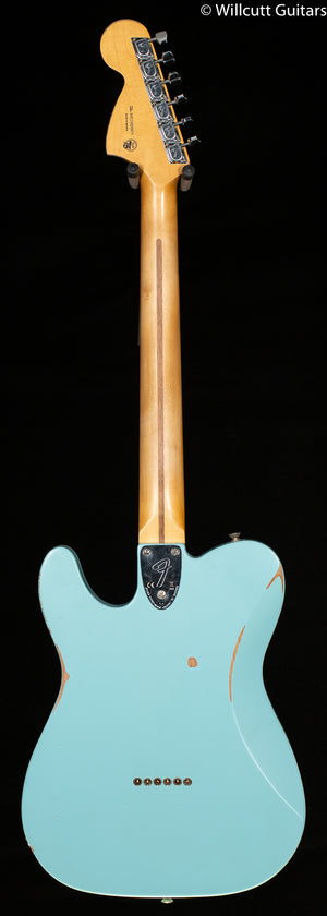 Fender Vintera Road Worn '70s Telecaster Deluxe Maple Daphne Blue