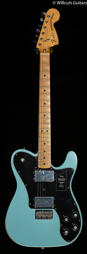 Fender Vintera Road Worn '70s Telecaster Deluxe Maple Daphne Blue