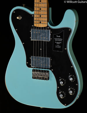 Fender Vintera Road Worn '70s Telecaster Deluxe Maple Daphne Blue