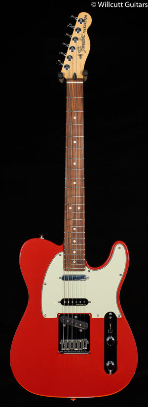 Fender Deluxe Nashville Telecaster Fiesta Red Pau Ferro (116)