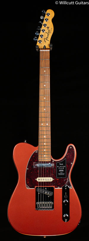Fender Player Plus Nashville Telecaster Aged Candy Apple Red Pau Ferro Fingerboard