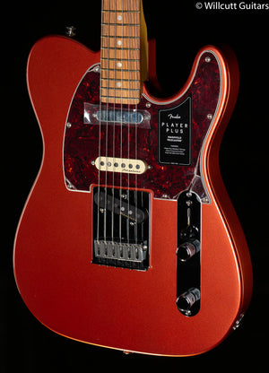 Fender Player Plus Nashville Telecaster Aged Candy Apple Red Pau Ferro Fingerboard