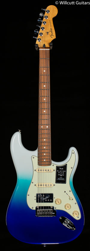 Fender Player Plus Stratocaster HSS Belair Blue Pau Ferro Fingerboard (878)
