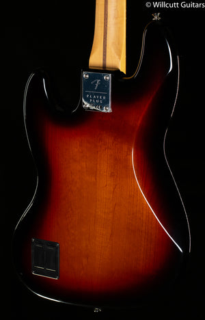 Fender Player Plus Jazz Bass 3-Color Sunburst Pau Ferro Fingerboard Bass Guitar (683)