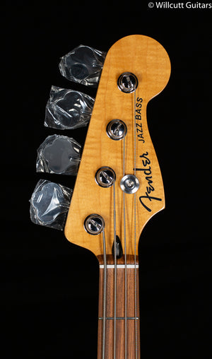 Fender Player Plus Jazz Bass 3-Color Sunburst Pau Ferro Fingerboard Bass Guitar (683)