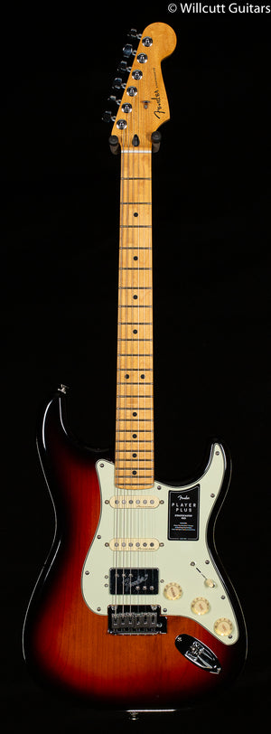 Fender Player Plus Stratocaster HSS Maple Fingerboard 3-Color Sunburst