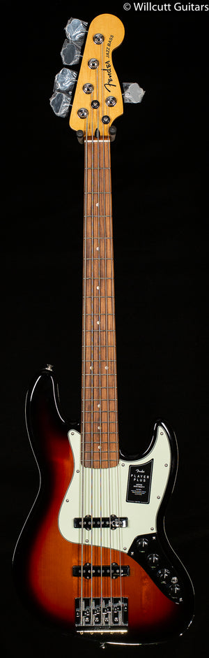 Fender Player Plus Jazz Bass V Pau Ferro Fingerboard 3-Tone Sunburst