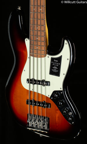 Fender Player Plus Jazz Bass V Pau Ferro Fingerboard 3-Tone Sunburst