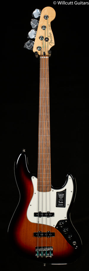 Fender Player Jazz Bass Fretless 3 Color Sunburst Bass Guitar