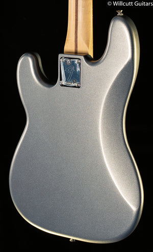 Fender Player Precision Bass Silver Pau Ferro Bass Guitar