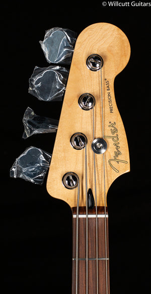 Fender Player Precision Bass Silver Pau Ferro Bass Guitar
