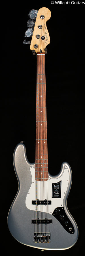 Fender Player Jazz Bass Silver Bass Guitar