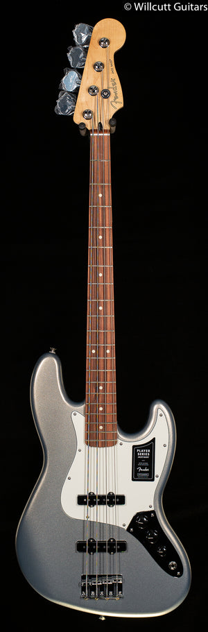 Fender Player Jazz Bass Silver Bass Guitar