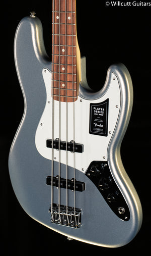 Fender Player Jazz Bass Silver Bass Guitar