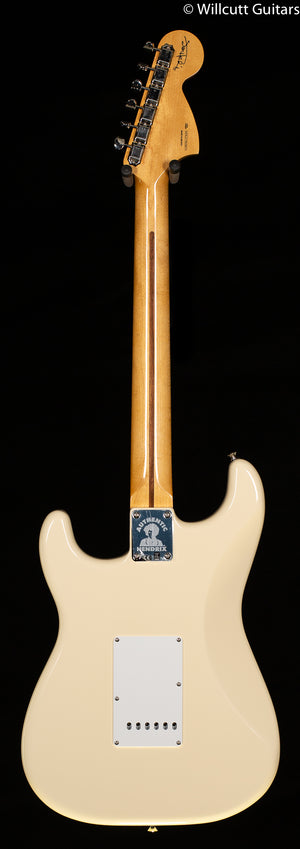 Fender Jimi Hendrix Strat Olympic White Maple Neck (651)