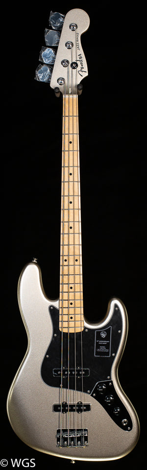 Fender 75th Anniversary Jazz Bass Maple Fingerboard Diamond Anniversary Bass Guitar