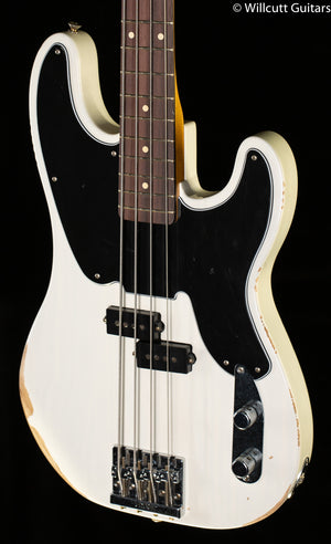 Fender Mike Dirnt Road Worn Precision Bass White Blonde Bass Guitar (346)