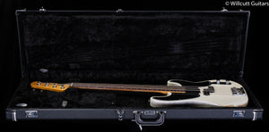 Fender Mike Dirnt Road Worn Precision Bass White Blonde Bass Guitar (346)