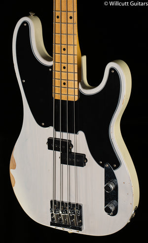 Fender Mike Dirnt Road Worn Precision Bass White Blonde Bass Guitar (862)