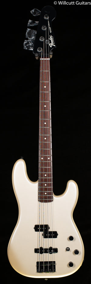 Fender Duff McKagan Precision Bass, Rosewood Fingerboard, Pearl White (216) Bass Guitar
