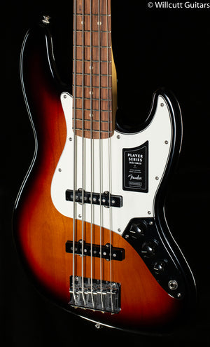 Fender Player Jazz Bass V 3-Color Sunburst Bass Guitar (714)