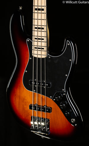 Fender Geddy Lee Jazz Bass 3-Tone Sunburst Maple Bass Guitar