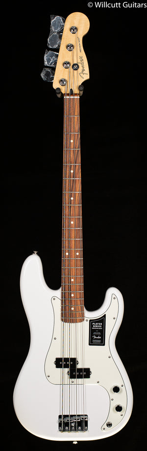 Fender Player Precision Bass Pau Ferro Fingerboard Polar White Bass Guitar