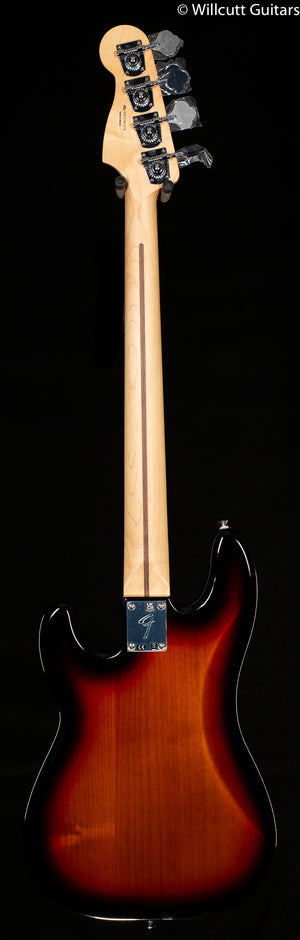 Fender Player Precision Bass 3-Color Sunburst Pau Ferro Bass Guitar (878)