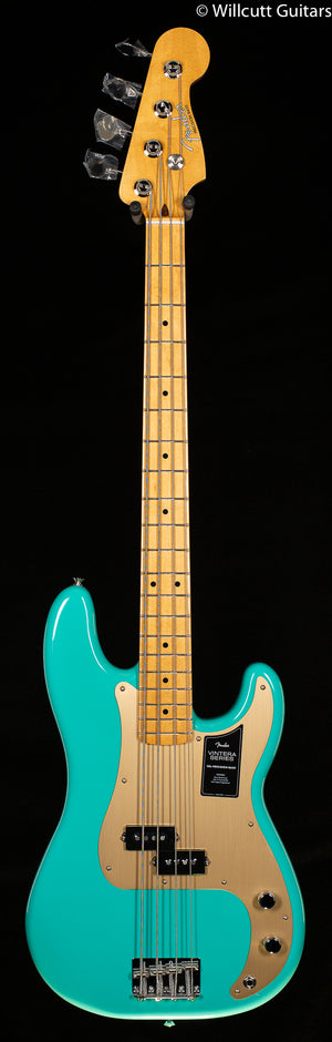 Fender Vintera 50s Precision Bass Seafoam Green Bass Guitar (201)