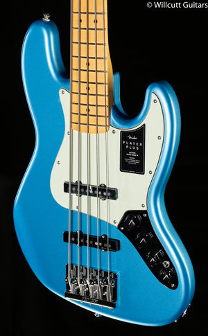 Fender Player Plus Jazz Bass V Maple Fingerboard Opal Spark Bass Guitar (581)