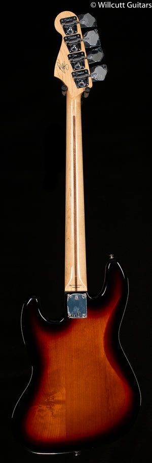 Fender Geddy Lee Jazz Bass 3-Tone Sunburst Maple Bass Guitar